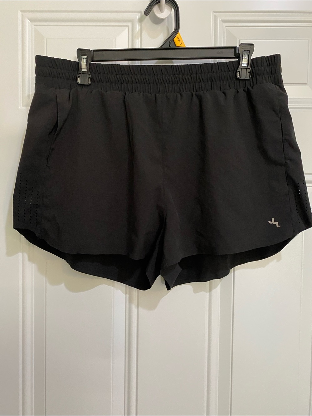 JoyLab Black Athletic Running Shorts with Elastic Waistband